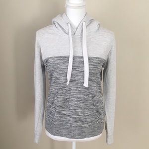 Cozy two-toned grey hoodie